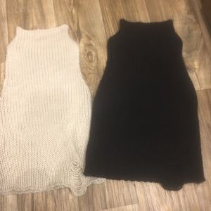 Sleeveless sweaters from urban outfitters